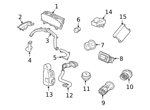 Cluster & Switches for 2018 Jaguar XJR575 #0