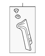 2C7Z7831010DAA - Body: Corner Trim for Ford Image