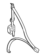 7000B425 - Electrical: Seat Belt Assembly for Mitsubishi: Montero Image