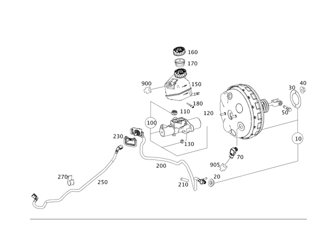 998145564 - Brake System: Sealing Plug for Mercedes-Benz Image image
