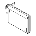 64119290888 - HVAC: Evaporator Core for BMW: 1 Series M, 128i, 135i, 135is, 325i, 325xi, 328i, 328i xDrive, 328xi, 330i, 330xi, 335d, 335i, 335i xDrive, 335is, 335xi, M3, X1, X3, X4 Image