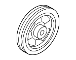231242E000 - Engine: Damper Pulley for Hyundai: Elantra, Elantra Coupe, Elantra GT, Kona, Tucson, Veloster Image