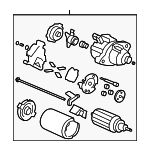 2008-2012 Honda Starter Motor Assembly (Sm-73002)(Mitsuba)
