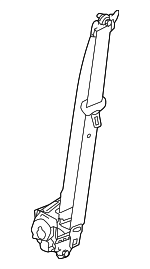 888104D540KS - Electrical: Belt &amp; Retractor for Kia: Sedona Image