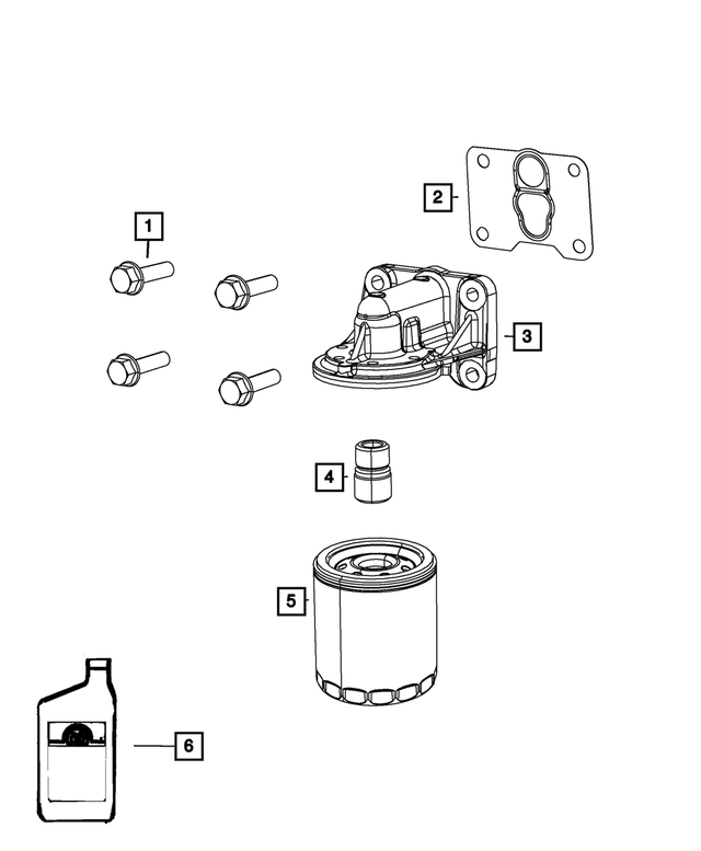 68523994AA - 2.4L I4 Gas; Engine: 0w20 Engine Oil for Chrysler: Pacifica, Voyager | Dodge: Challenger, Charger, Durango | Fiat: 500X | Jeep: Cherokee, Compass, Gladiator, Grand Cherokee, Grand Cherokee L, Grand Cherokee WK, Renegade, Wagoneer, Wrangler | Ram: 1500, 1500 Classic, ProMaster City Image