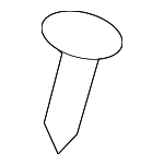 8722378J00 - Body: Seat Back Frame Screw for Suzuki Image