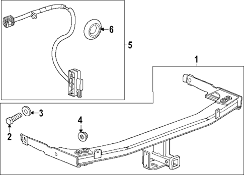 Trailer Hitch Components for 2025 Buick Encore GX #0