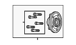 68569095AA - Driveline &amp; Axles: Wheel Bearing And Hub Assembly for Mopar Image