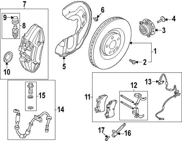 32302222 - : Rotor for Volvo: EX90 Image