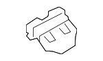 58309WB003 - Body: Deck Lid Striker Bracket for Toyota Image