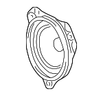 86160AE040 - Body: Rear Speaker for Toyota: Sienna, Solara Image