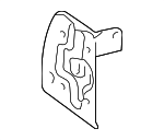 86211AE020 - Body: AM/FM CD Bracket for Toyota: Sienna Image