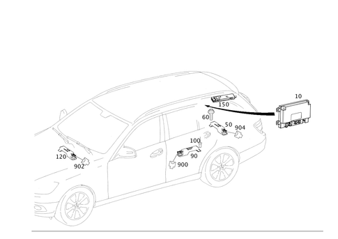 Keyless-Go for 2014 Mercedes-Benz C350 #0