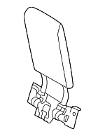 7197060C40E0 - Body: Headrest for Lexus: LX600, LX700h Image