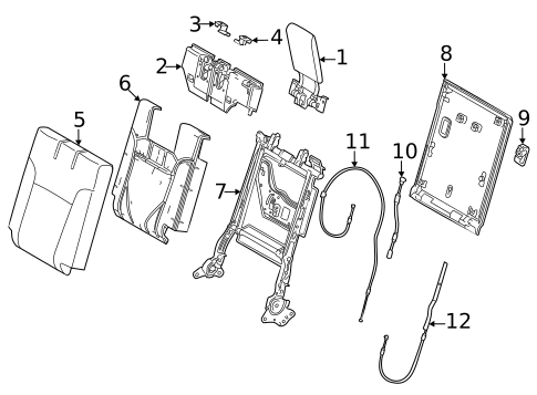 Third Row Seats for 2023 Lexus LX600 #0