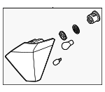 92405BE010 - : 2024 Hyundai Kona - Signal Lamp Assembly for Hyundai: Kona, Kona Electric Image