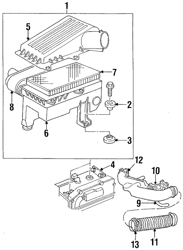 4573028 - Engine: Air Cleaner Assembly for Mopar Image
