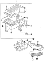 4573028 - Engine: Air Cleaner Assembly for Mopar Image