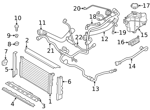 Hoses & Pipes for 2018 BMW 430i Gran Coupe #0