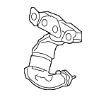 36000399 - : 2007-2010 Volvo S80 - Exhaust Manifold for Volvo: S80 Image