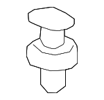 90467A0002C4 - Body: Partition Panel Retainer for Toyota Image image