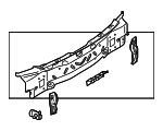 5NL813301 - Body: Rear Body Panel for Volkswagen: Tiguan Image
