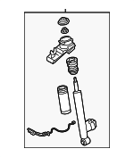 31658444 - : Shock Absorber for Volvo Image