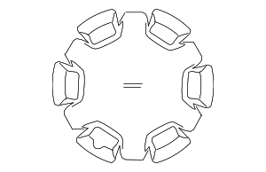 403151FC1C - : Wheel Cover for Nissan: Cube Image