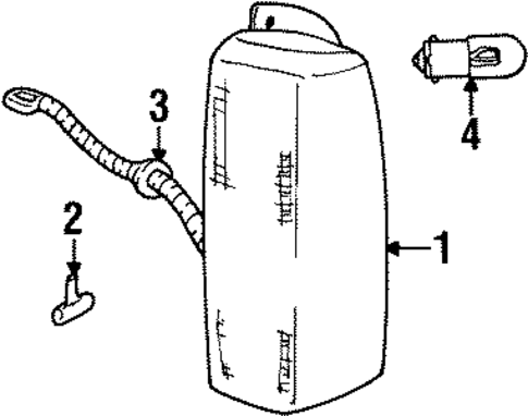 Combination Lamps for 2001 Jeep Cherokee #0