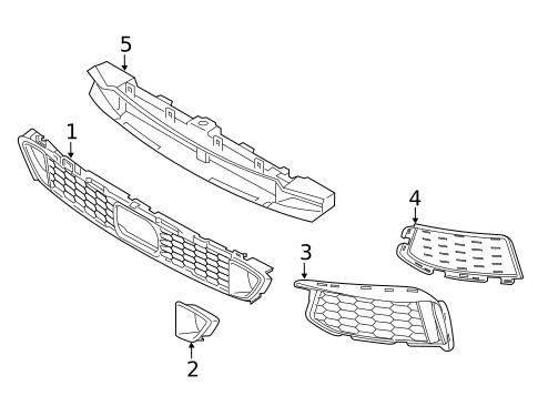 Grille & Components for 2018 BMW 640i xDrive Gran Turismo #2