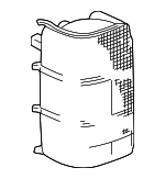MN117119 - : Combo Lamp Assembly for Mitsubishi: Montero Image