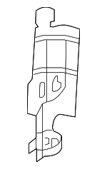 8K0201974A - Air &amp; Fuel Delivery: Fuel Tank Shield for Audi Image