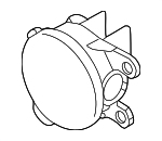 8321A822 - : Fog Lamp Assembly for Mitsubishi: Outlander, Outlander PHEV Image