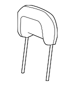 88896649 - Body: Headrest Pad for Buick: Terraza | Chevrolet: Uplander, Venture | Oldsmobile: Silhouette | Pontiac: Montana | Saturn: Relay Image