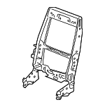 89043087 - Body: Seat Back Frame for Buick: Terraza | Chevrolet: Uplander | Pontiac: Montana | Saturn: Relay Image