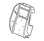 89043115 - Body: Seat Back Pad for Buick: Terraza | Chevrolet: Uplander | Pontiac: Montana | Saturn: Relay Image