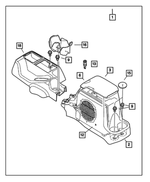 82206341 - Mopar Accessories - Component Parts: Center Console Package for Mopar Image