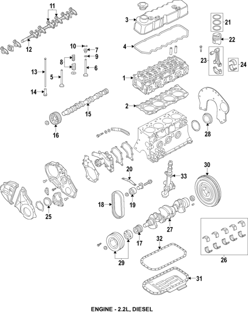 Oil Pump for 1984 Isuzu Trooper #0