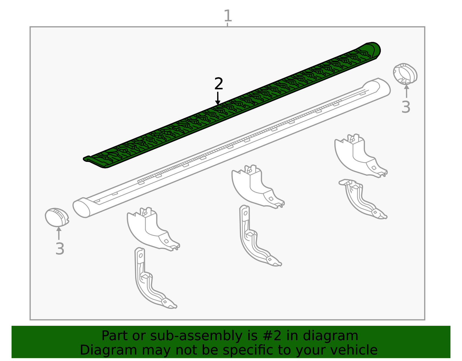 84551807 - Step Pad GM Parts Warehouse