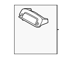 84663CW040MMH - Body: Lock for Hyundai: Tucson Image