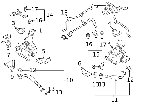 Turbocharger, Supercharger & Ram Air for 2010 Ford Flex #0