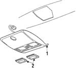 E8SZ63519B42C - Body: Panel for Ford: Thunderbird | Mercury: Cougar Image