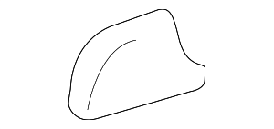 7317807020C0 - Body: Belt &amp; Retractor Cap for Toyota: Avalon, Camry, Sienna, Tacoma, Tundra Image