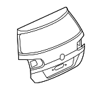 5G9827025E - Body: Lift Gate for Volkswagen: Golf Alltrack, Golf SportWagen Image