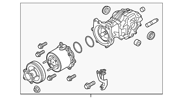 38300-3JA3D - Differential Assembly 2016-2020 Nissan