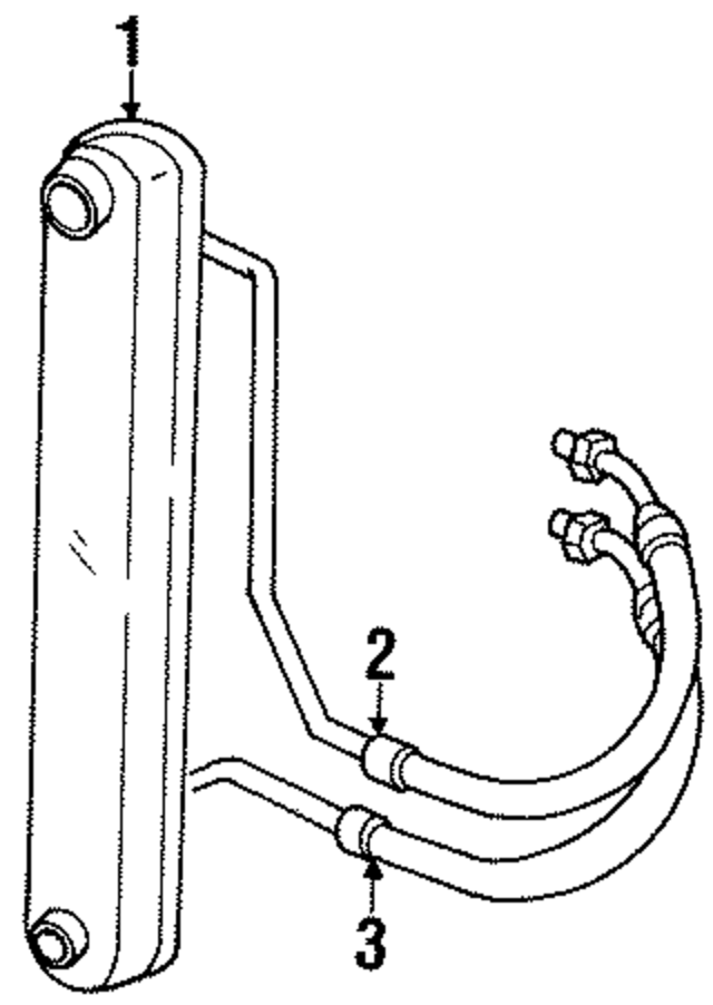 22651565 - : Automatic Transmission Oil Cooler Hose for GM Image