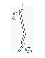 72613TRT305 - Body: Door Lock Operating Rod for Honda: Clarity Image