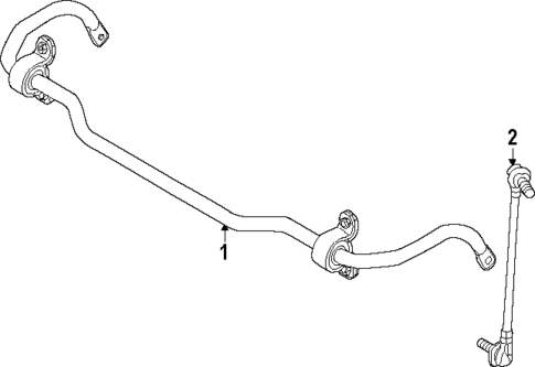 Stabilizer Bar & Components for 2025 Volkswagen ID. Buzz #0