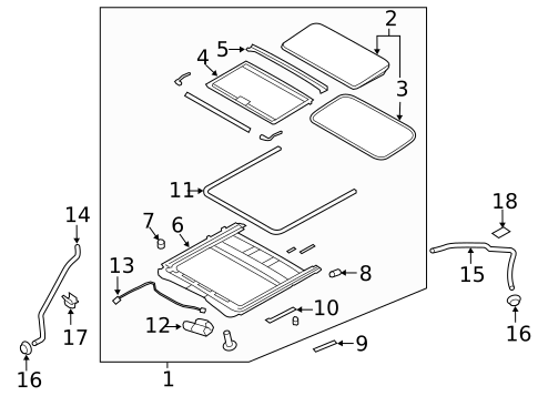 Sunroof for 2016 Hyundai Equus #0