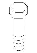 26117523709 - : Drive Shaft Assembly Hub Bolts for BMW: 430i, 430i xDrive, M4, M440i, M440i xDrive, X4, X5 Image